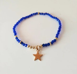Pulsera elástica bolitas pequeñas. Por unidad 15€