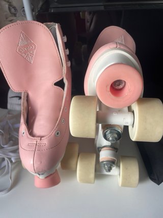 Patines de 4 ruedas Oxelo rosas