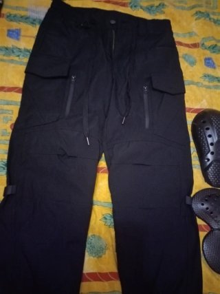 Pantalón moto con protectores