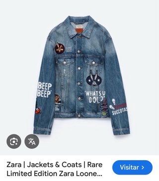 Cazadora denim Looney Tunes - Zara