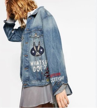 Cazadora denim Looney Tunes - Zara