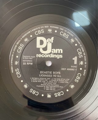 Beastie Boys "Licensed to Ill"