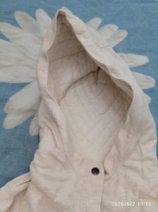 Felpa Subdued beige con cappuccio taglia M