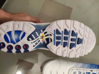 Nike Air Max Plus TN Azul Blanco Talla 43 Nuevas
