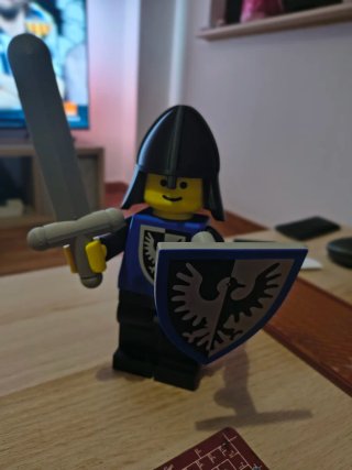 Figuras Lego Caballeros Cruzados 22cm
