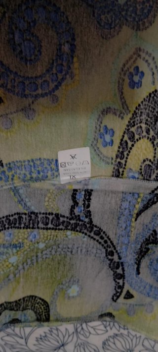 Camiseta verano mujer estampado paisley