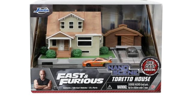 Jada Toys Fast & Furious Casa y Coches