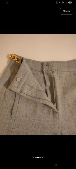 Pantalón gris Sfera Talla 36