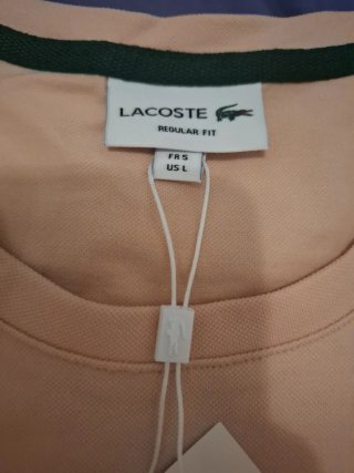 Camiseta Lacoste Rosa Talla L