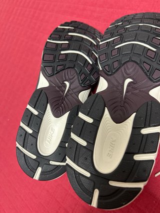 Deportivo Nike Plata y Blanco