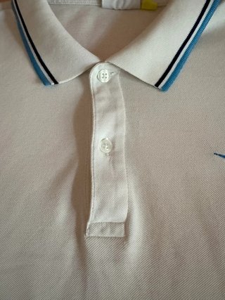 Polo Diadora Uomo XXL Bianca Manica Corta