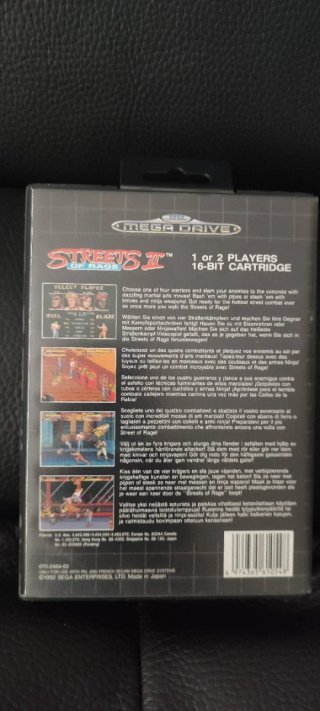 Streets of Rage 2 Mega Drive Sega