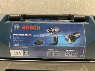 kit herramientas variadas bosch gsr 12v-15 professional