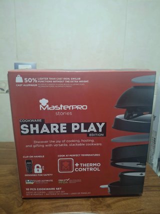 Juego Cocina MasterPRO 10 Piezas