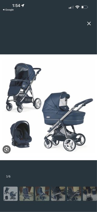 Carrito Bebecar 3 piezas