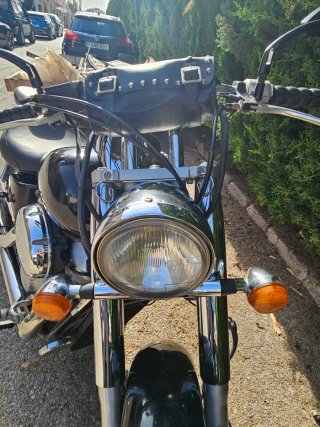 Honda Shadow 750 Negra