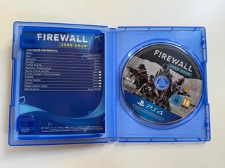 Firewall Zero Hour PS4 Impoluto