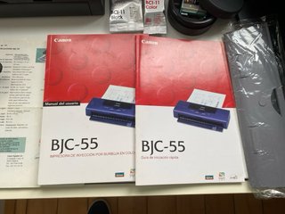 Impresora Portátil Canon BJC-55. Vintage.