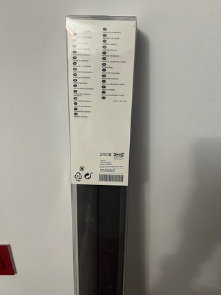 Cortina IKEA Negra Tela