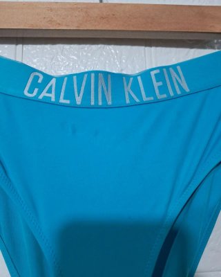 Braguita Bikini Calvin Klein Mujer Azul Turquesa