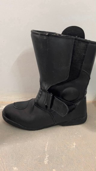 Botas de Moto Negras