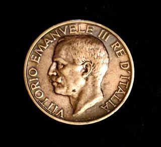 1937 REINO DE ITALIA 10c S/C-