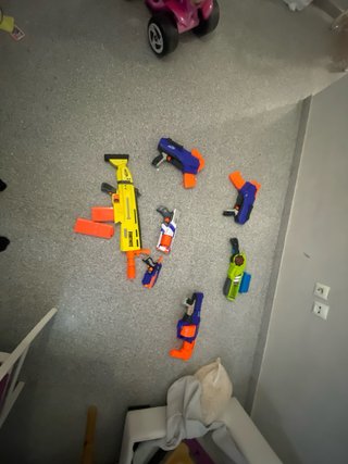 Pistola Nerf Fortnite Amarilla