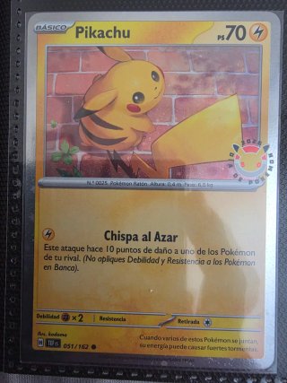 Pikachu Cosmos Holo #51 Pokemon Day 2026