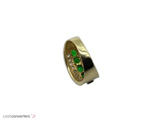 anillo oro 18k con piedra