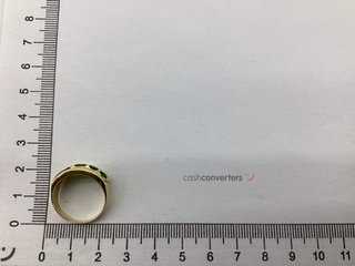 anillo oro 18k con piedra