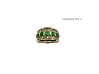 anillo oro 18k con piedra
