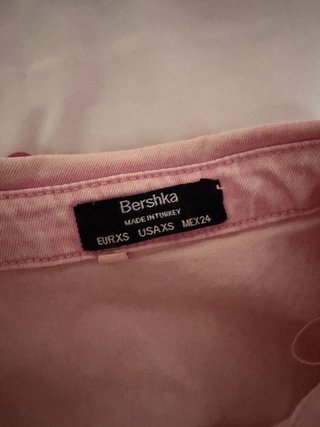 Vestido Bershka rosa