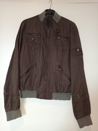 Giacca bomber stile Y2K vintage
