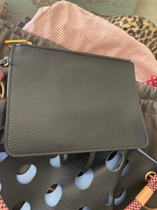 Bolso shopper troquelado azul marino - ByL