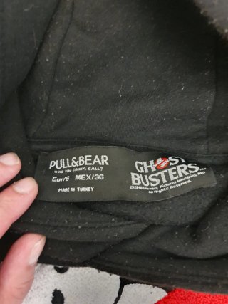 Sudadera Pull & Bear Ghostbusters Talla S