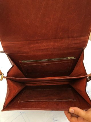 Bolso mujer en VERDADERO cocodrilo Vintage auténti
