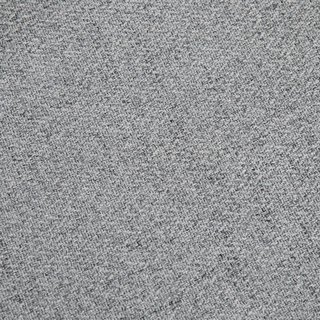 Divano 1 Posto in Tessuto Effetto Lino con Braccioli e Cuscini Imbottiti, Divano Moderno 1 Posto con Gambe in Acciaio, per Ufficio, Soggiorno, Salone e Camera da Letto, 76X68X80Cm, Grigio