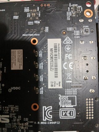 Tarjeta Gráfica Asus RX 550 4GB GDDR5
