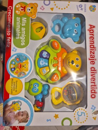 Set Sonajeros Bebé Aprendizaje Divertido