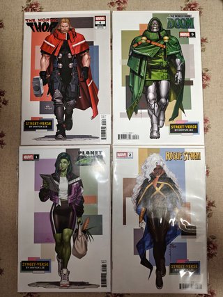Lote comics Marvel Street-Verse de Inhyuk Lee
