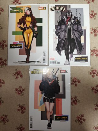 Lote comics Marvel Street-Verse de Inhyuk Lee