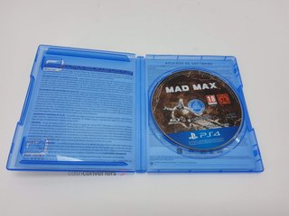 mad max ps4