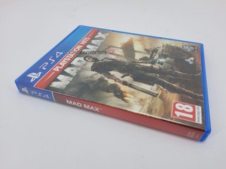 mad max ps4