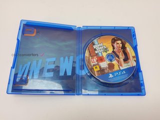 grand theft auto v ps4