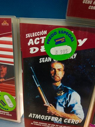 9 peliculas VHS, actores de hoy; Superman, El chip Prodigioso, Hirtman, Atmosfera cero y mas
