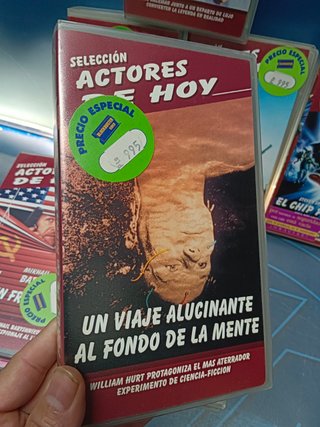 9 peliculas VHS, actores de hoy; Superman, El chip Prodigioso, Hirtman, Atmosfera cero y mas