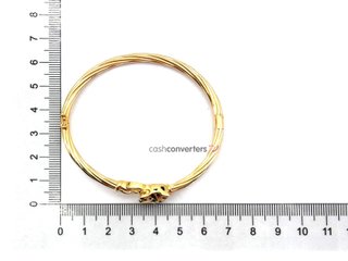 pulsera oro 18k con piedra con circonita