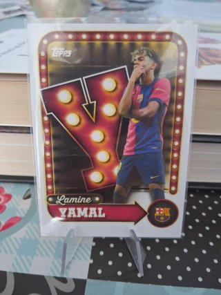 Carta Lamine Yamal Topps FC Barcelona
