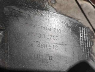 Paragolpes trasero opel 374339703 astra - h 218088
