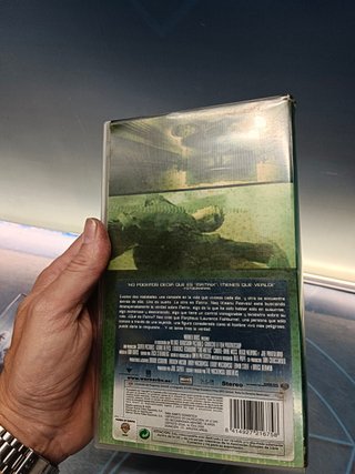 Película en VHS + DVD del clásico de ciencia ficción Matrix